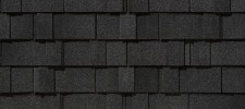 Certainteed Independence charcoal black shingles