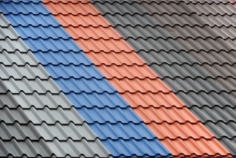 Metal roof color palette