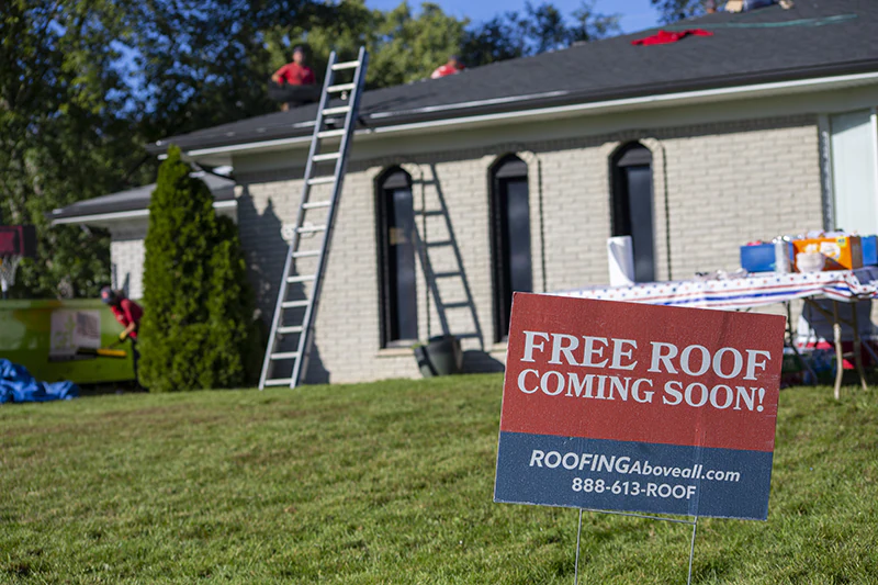 Free roof coming soon