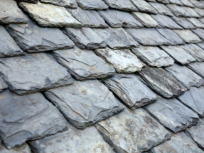 slate roof