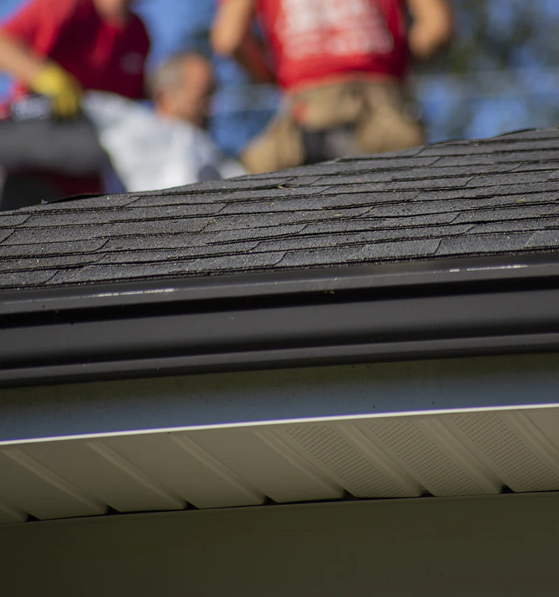 gutters on roofs