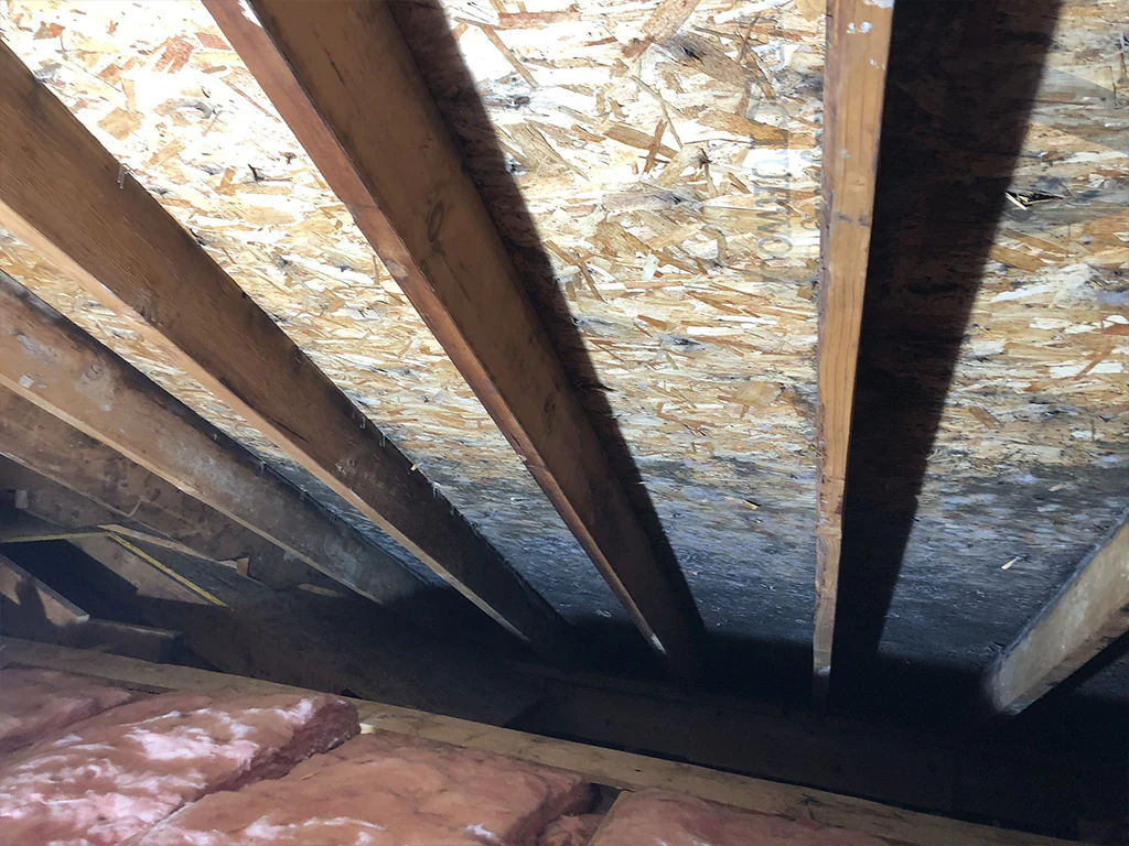 fixing roof mold