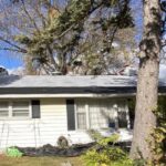 roof underlayment layers. The black is weather watch ice shield the gray is GAF felt buster